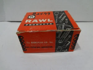 Rawl Products/Rawl Scru-Leads 100 Lead Screw Anchors #6-8 1" Cat No. 9414 - Picture 1 of 4