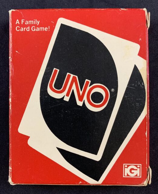 Vintage UNO Replacement Instruction Booklet 1973 IGI 