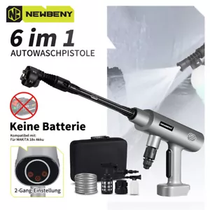 Akku Hochdruckreiniger Auto Mobiler Druckreiniger Spritzpistole Akku Für Makita - Bild 1 von 13