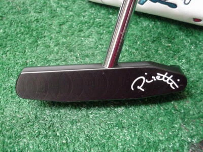 Mint Piretti Cottonwood II Milled 303 SS Center Shaft Putter 35 Inch - Image 1 of 4