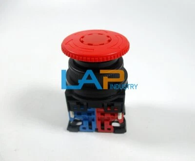 For Fuji Electric Emergency Stop Button Switch AR30V2R-11R Replaces AR30VOR-11R - Image 1 of 4