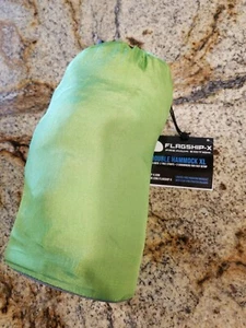 Hamaca doble Flagship-X edición pemio con correas (verde) - Imagen 1 de 6