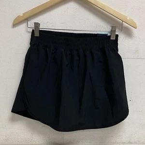 DSG Girls' Stride Skort Pure Black Solid Summer Stylish Trendy DAG13108 - Picture 1 of 9