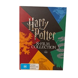 Harry Potter 1 2 3 4 5 6 7 8 Movie Box Set DVD Action Adventure Wizard Hogwarts - Picture 1 of 15