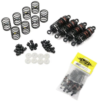 Yeah Racing BBG-0055BK Alum Big Bore Go 55mm Damper (4) Black : 1/10 Touring Car - Image 1 of 4