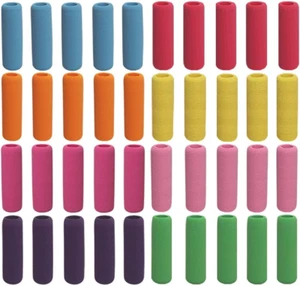 Soft Cushion Pencil Grips 40 Pcs Writing Drawing Aid Pen Holder for Kids, - Picture 1 of 11