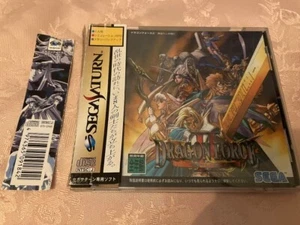 DRAGON FORCE II 2 SEGA SATURN SS SEGA GS-9184 1998 NTSC-J Tested Retro USED - Picture 1 of 12