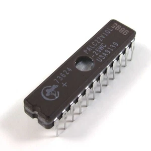 LOT of 10 Cypress PALC22V10L-25WC Reprogrammable CMOS EPROM DIP - Picture 1 of 3