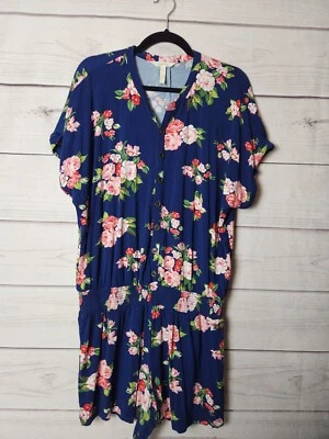 Mameluco para mujer Matilda Jane azul floral brillante Daydream Be Bold talla L Foto 1 de 4