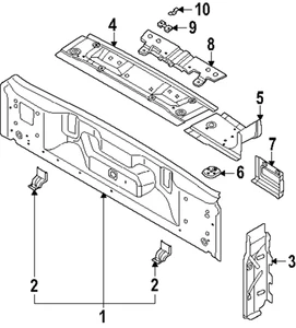 Genuine Volkswagen Filler Plate 1T3-813-362 - Picture 1 of 1