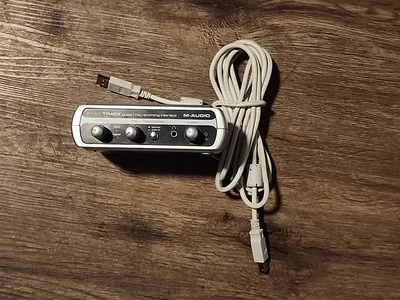 M-Audio Fast Track Guitar/mic USB Recording Interface (with cord  - Image 1 of 4