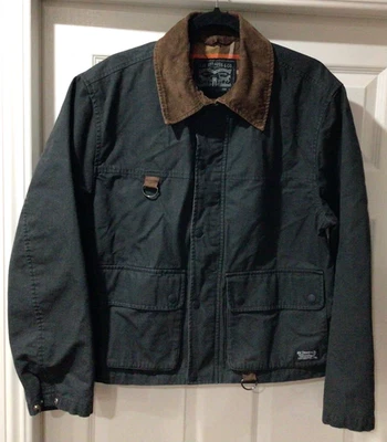 Chaqueta de Pesca Levi's Calce Relajado Abrigo Verde Hombre Talla Mediana Foto 1 de 4