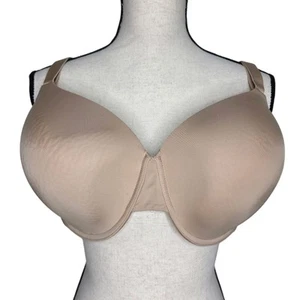Soma 40DD Bra Vanishing 360 Perfect Coverage Nude Underwire Light Padding - Picture 1 of 4