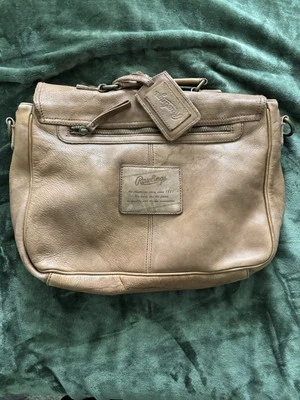 Rawlings Leather Duffle Bag Luggage Travel Weekender - Image 1 of 4