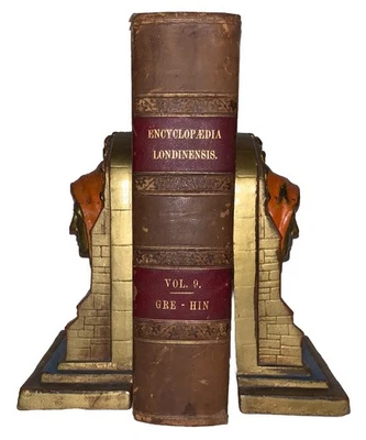 1811, 1st, ENCYCLOPAEDIA LONDINENSIS, by JOHN WILKES, w HAND-COLORED PLATES, V9 - Image 1 of 4