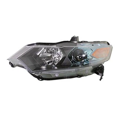 CAPA for 2010-2011 Insight Front Left Headlight Amber & Clear Plastic C - Image 1 of 4