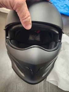 Matte black full face helmet Brand New!!! AHP XZ-368 Awesome Item High End - Bild 1 von 15