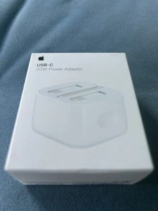Oryginalny zasilacz Apple 20W USB typu C PD UK wtyczka szybka ładowarka - Zdjęcie 1 z 1