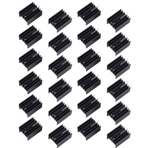 100 StüCk 20X15X10Mm Aluminium To-220 KüHlköRper To 220 KüHlköRper KüHlung 3357 - Bild 1 von 6