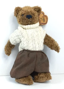 Heartfelt Collectibles Trendle Clarence By Julia Shi Vintage Teddy Bear CSA653-Z - Picture 1 of 8