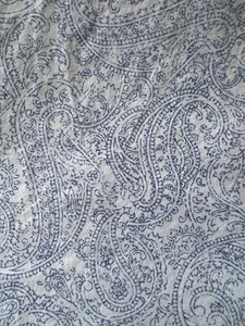 RALPH LAUREN INDIGOBLAU UND WEISS PAISLEY KISSENBEZUG PAAR STANDARDGRÖSSE - Bild 1 von 7