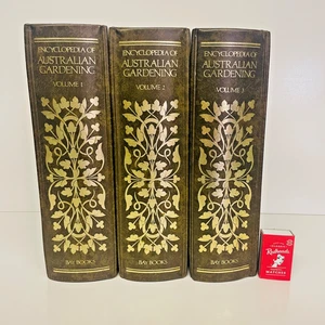 Encyclopedia of Australian Gardening Complete 3 Volume Set Bay Books 1978 Vintag - Picture 1 of 23