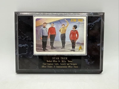 Rittenhouse Star Trek The Original Series Impromptu Routine On Wall Plaque - Image 1 of 4