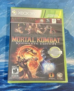 Mortal Kombat: Edición Completa (Xbox 360, 2012) Nuevo Sellado de Fábrica Pliegue en Y - Imagen 1 de 7