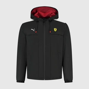 Scuderia Ferrari F1 Rain Jacket Mens - Black - Picture 1 of 2