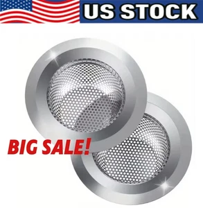 4,5" Küche Spüle Sieb Stopfen Edelstahl Abtropfkorb Abfall Stopfen - Bild 1 von 11