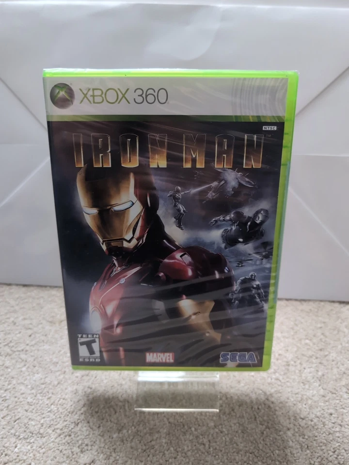 IRON MAN (XBOX 360) 2008 Factory Sealed New NTSC - Image 1 of 4
