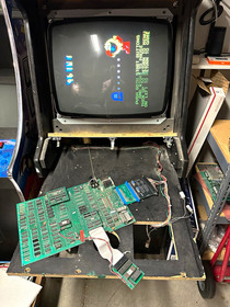 Pac-Man Arcade PCB with Mike Doyle 96 Multi-Pac Kit