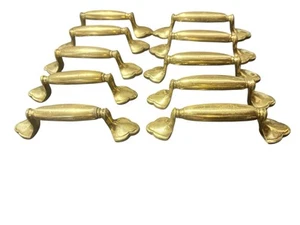 Set Of 45 Brass MCM Vintage Pull Handles Cabinets Drawers Kitchen Cottage Count - Picture 1 of 3