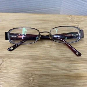 BEBE Saucy mocha 135 Full Rim Eyeglasses Frames  with rhinestones ‘frames only’ - Picture 1 of 10