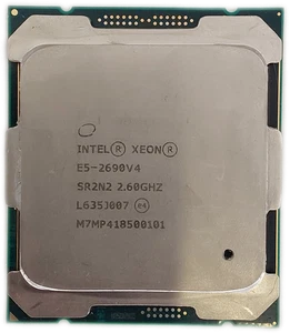 Intel Xeon E5-2690 v4 SR2N2 14-Core 2.6GHz CPU LGA 2011 - Picture 1 of 8