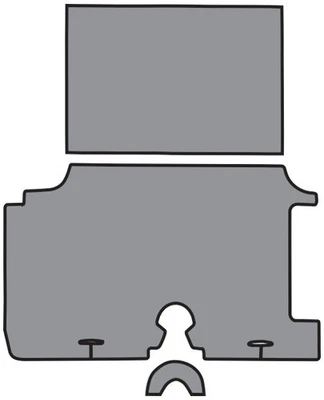 Alfombrilla de maletero Chevy Impala 1959 - vinilo TM Foto 1 de 2