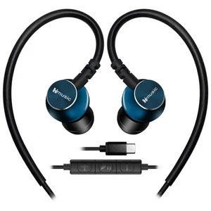 Sports Earbuds Wired with Microphone USB Type C in-Ear Headphones with Over - Picture 1 of 6