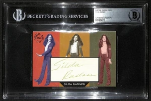 Gilda Radner SNL signed/auto 3,5x5 Custom Trading Card Beckett BAS 201309 - Bild 1 von 2