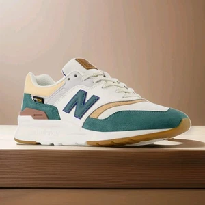 New Balance 997 H para hombre - marfil/verde/bronceado - Imagen 1 de 5