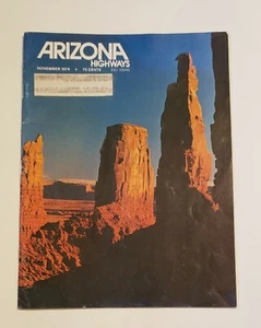 Vintage 1974 November Arizona Highways Magazine IND 33940 - Foto 1 di 5