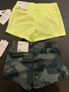 Old Navy Girls Size XS 5 Go-Dry Active Athletic Lot of 2 Shorts NWT! A2273 - Picture 1 of 2