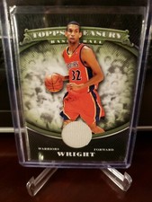 2008-09 Topps Treasury Relics Brandan Wright #TTR-BW