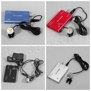 Cabezal de cabeza LED dental para lupas binoculares multicolores UA - Imagen 1 de 5