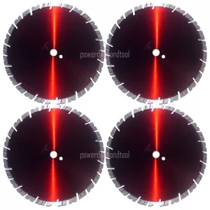 4PK-14"ORIGINAL POWERFUL Supreme15MM Paver/Concrete/Brick Diamond Saw Blade-BEST - Picture 1 of 2
