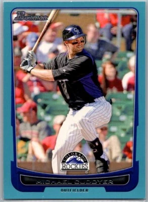 2012 Bowman Blue Border /500 Michael Cuddyer #109 Colorado Rockies - Image 1 of 2