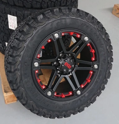 RID R01 9x18 6x139,7 Felgen + Reifen BF Goodrich 265/60/18 Ranger Isuzu D-Max - Bild 1 von 2