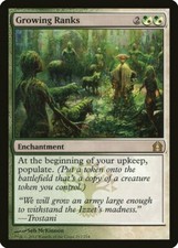 Growing Ranks Return to Ravnica NM White Green Rare MAGIC MTG CARD ABUGames