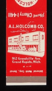 Seghe A.L. Holcomb Company anni 60 forniture industriali Grandville Grand Rapids MI - Foto 1 di 2