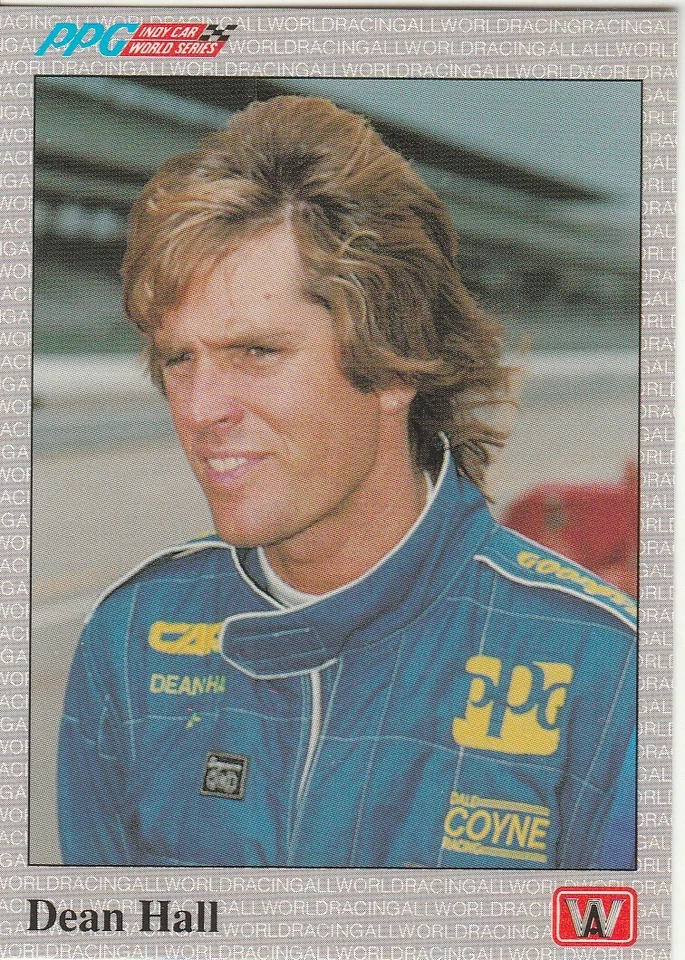 DEAN HALL 1991 PPG Indy Car A&S Racing Collectables Racing card #14 - Image 1 of 1