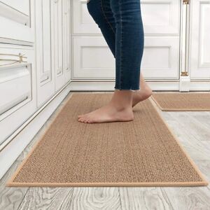 Anti-slip Indoor Doormat Washable Carpet Woven Kitchen Indoor Modern Floor Mat